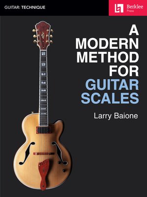 cover image of A Modern Method for Guitar Scales